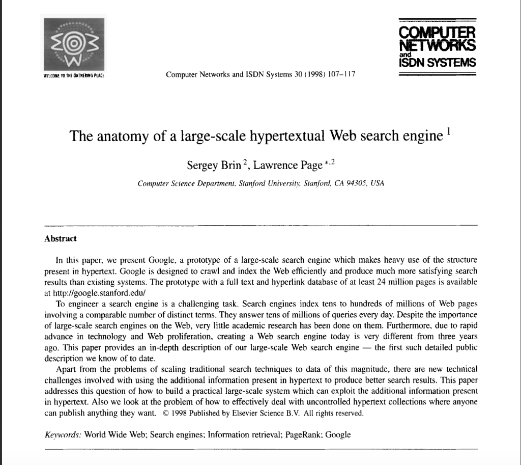 How the Tories wrote my thesis: the political economy of a large-scale hypertextual Web search&nbsp;engine